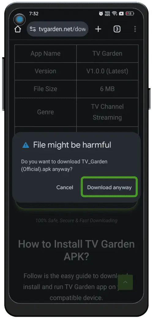 Download AuroraTV App